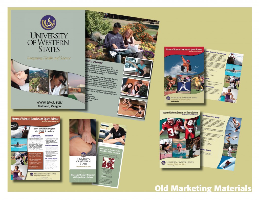 marketing materials to present