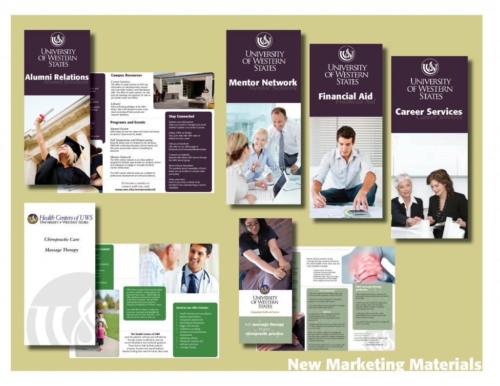 marketing materials to present4